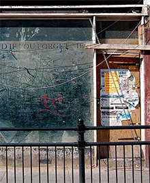 Photo of shopfront by Rebecca Dick