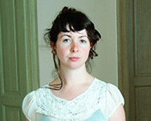 Portrait of Rebecca Dick, artist