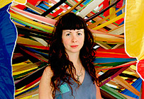Photo of artist Rebecca Dick,